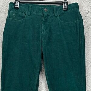 Brooks Brothers‎ Corduroy Pants 30x30 Red Fleece Green Stretch Menswear Classic